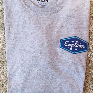 Handmade patch T shirt